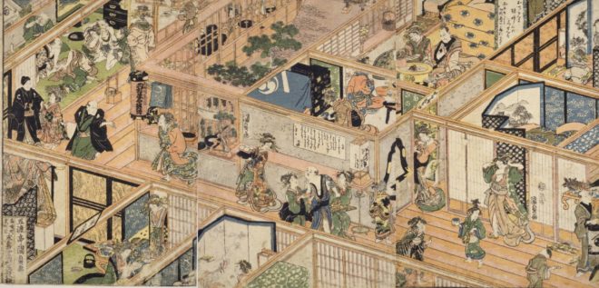 Characteristics and history of Yoshiwara brothels
